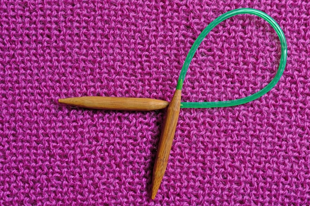 Detale haftu z bliska